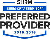 SHRM Seal, SHRM Recertification Credits, SHRM Preferred Provider